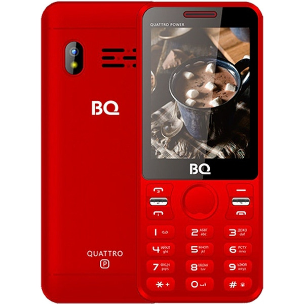 Мобильный телефон BQ-Mobile BQ-2812 Quattro Power (красный)