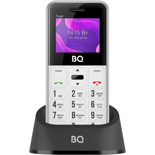 Мобильный телефон BQ 1866 Trust (белый)