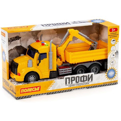 Самосвал Полесье Профи 96111 (желтый)
