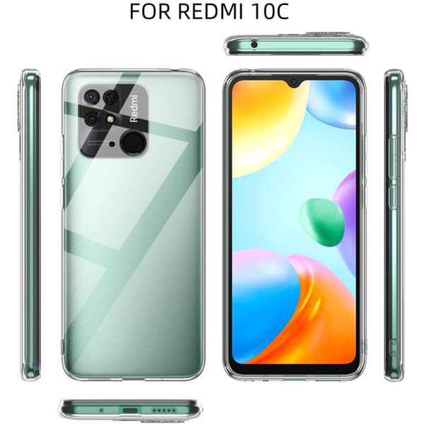 Бампер Bingo TPU 2.0mm для XIAOMI Redmi 10C Белый