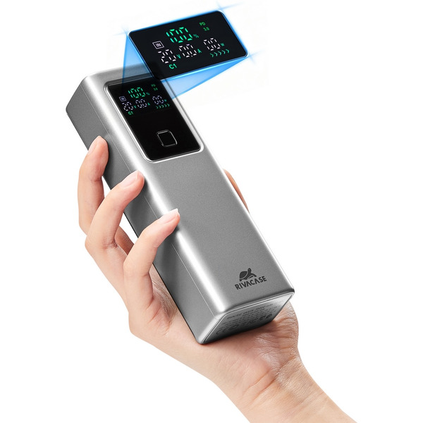 Внешний аккумулятор Rivacase VA1076 20000mAh (темно-серый)
