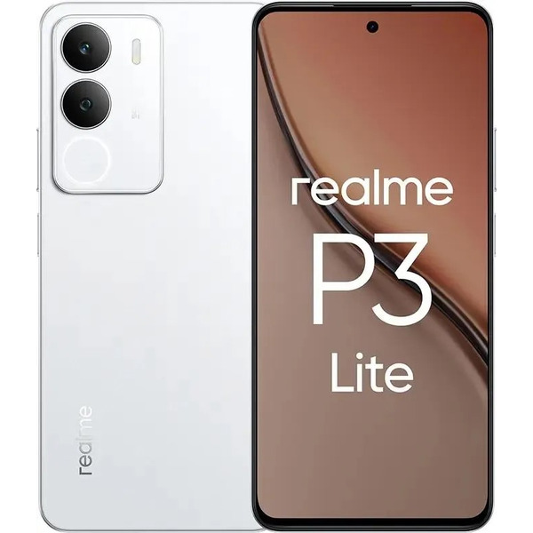 Смартфон Realme P3 Lite 4GB/128GB (белое облако)