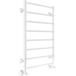 Полотенцесушитель TERMINUS Аврора П8 50x80 RAL 9003