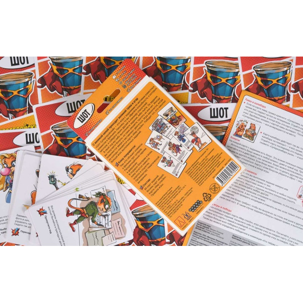 Настольная игра Магеллан Шот. Супергеройский MAG119929