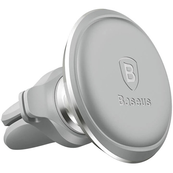 Держатель для смартфона Baseus Magnetic car holder for air vent silver C40141201S13-00