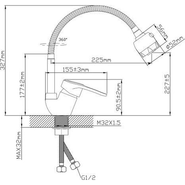 Смеситель Econoce EC0662