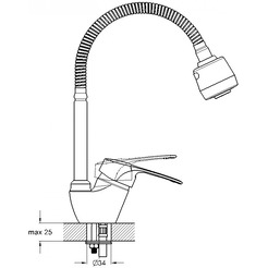 Смеситель G.lauf LOP4-B043