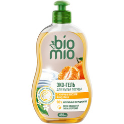 Средство во для мытья посуды BioMio МАНДАРИН экологичное, концентрат 450 мл