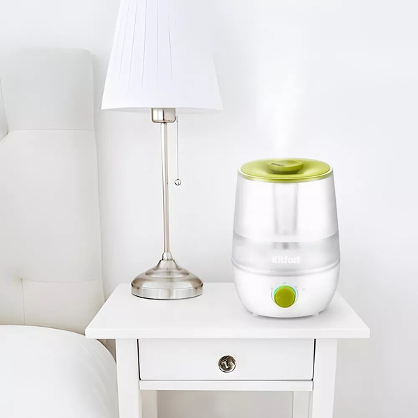 Увлажнитель воздуха Kitfort KT-2842-2 (бело-салатовый)