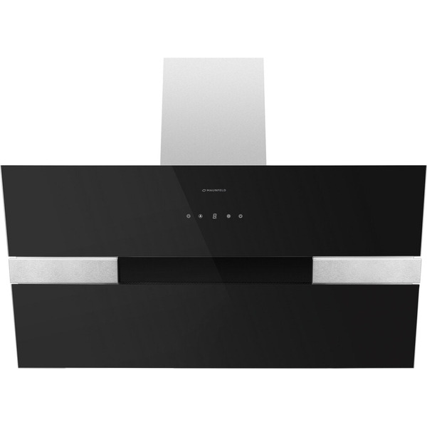 Вытяжка MAUNFELD MERSEY 90 (нержавеющая сталь\черное стекло)