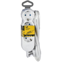 Удлинитель IEK WYP53-16-03-03-ZK