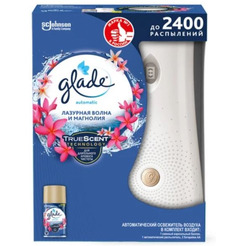 Освежитель воздуха Glade Automatic Лазурная волна и магнолия 269мл 8991162606