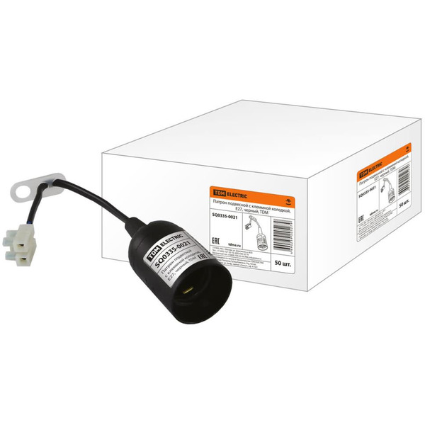 Патрон подвесной с клеммной колодкой TDM ELECTRIC SQ0335-0021