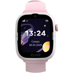 Часы-телефон Elari Go 4G (KP-4G-Go) розовый