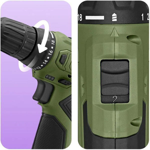 Дрель-шуруповерт Kitfort КТ-6503