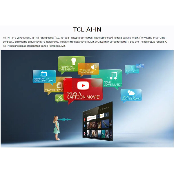 Телевизор TCL 50P715