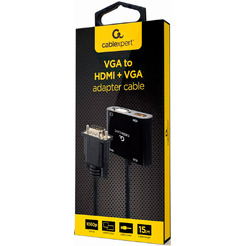 Адаптер Gembird A-VGA-HDMI-02