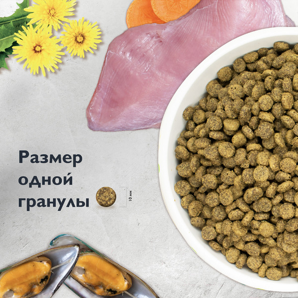 Сухой корм для кошек Брит Кеа Cat Adult Delicious Taste с индейкой и уткой 1066934 (400)