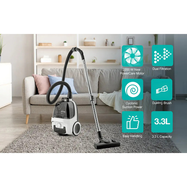 Пылесос Gorenje VC2201G4AEW