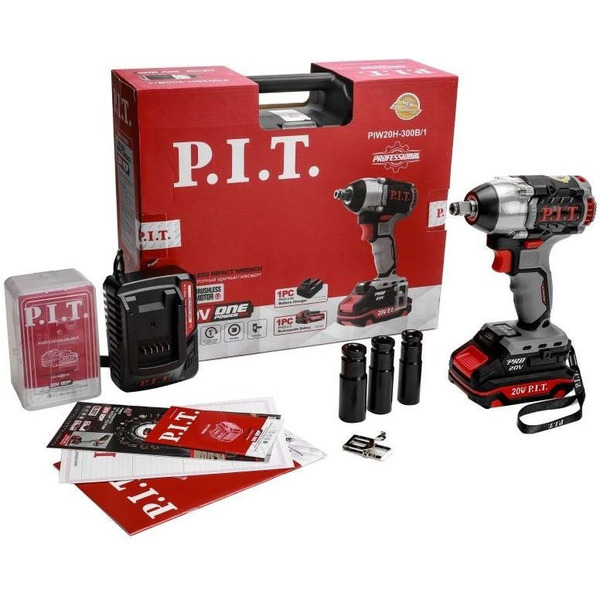 Гайковерт P.I.T. PIW20H-300B/1
