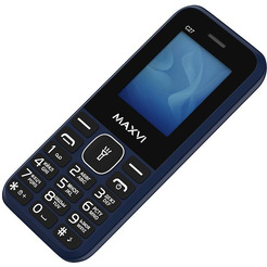Мобильный телефон MAXVI C27+ ЗУ WC-112 (синий)