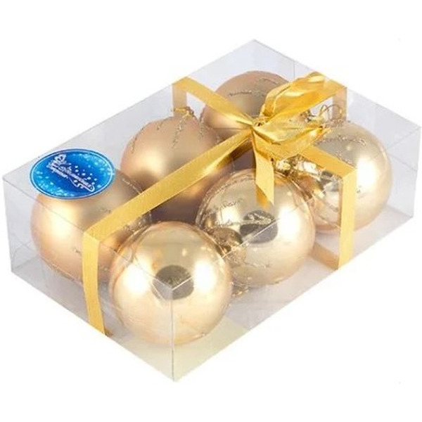 Набор шаров Волшебная страна 007492 "Классика" золото