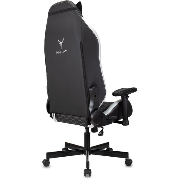 Кресло игровое Knight Neon (1717269) черный/серебряный