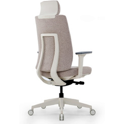 Кресло компьютерное SitZone CH-K55A-BS ткань, бежевый, крестов. пластик