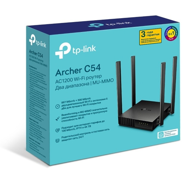 Wi-Fi роутер TP-Link Archer C54