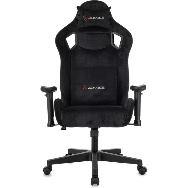 Кресло игровое Zombie Ghost Fabric (черный)