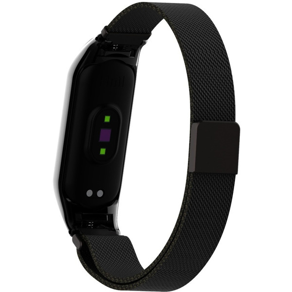 Ремешок Bingo Magnetic для Xiaomi Mi Band 3/4 Черный