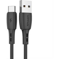 Кабель VIPFAN X05 USB-Type-C 3A 1 м (черный)