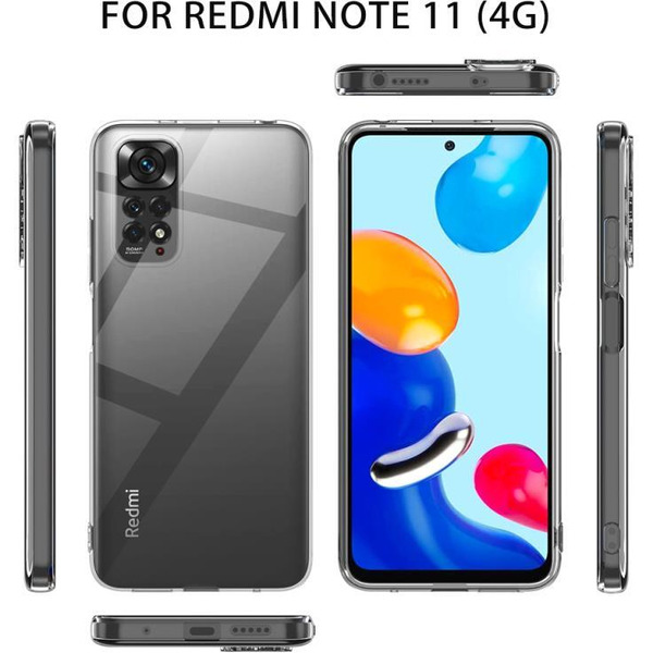 Бампер Bingo TPU 2.0mm для XIAOMI Redmi Note 11/Note 11S Белый