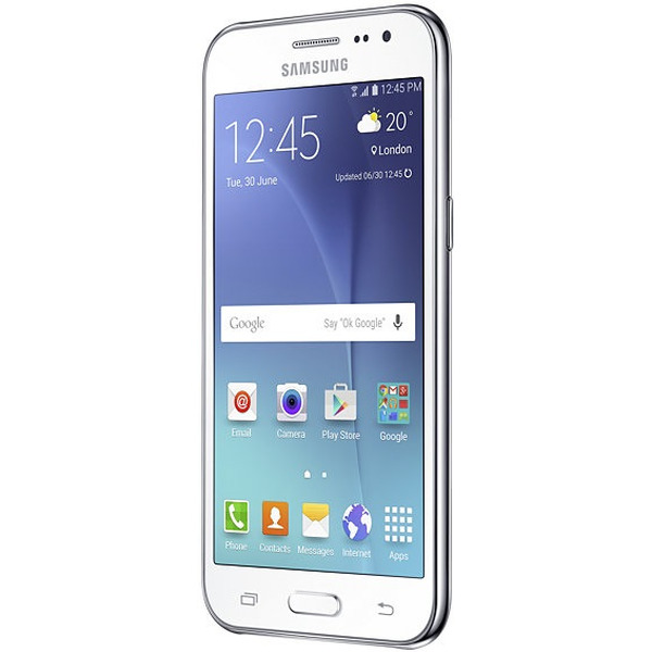Смартфон SAMSUNG Galaxy J2 SM-J200H, белый (SM-J200HZWDSER)
