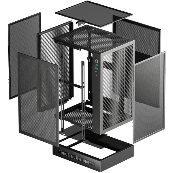 Корпус DeepCool CH170 Digital R-CH170-BKNPI0D-G-1