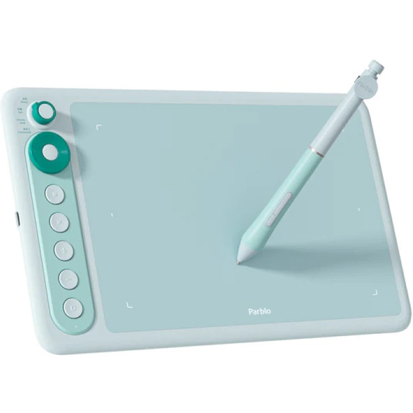 Графический планшет Parblo Intangbo X7 (зеленый)