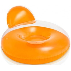 Надувной круг-кресло Intex 58889 (оранжевый)