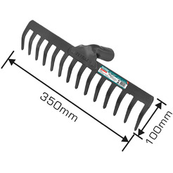 Грабли зубчатые Total THT1221