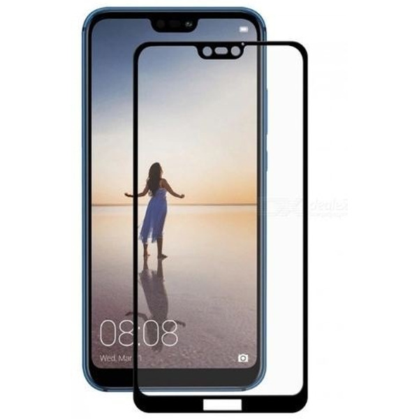 Защитное стекло CASE Full Glue для Huawei Y6s (черный)