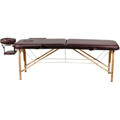 Массажный стол Atlas Sport Складной 2-с 70см (коричневый)
