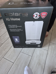 Робот-пылесос POLARIS PVCRAC 7790 Pro Wi-Fi IQ Home (белый)