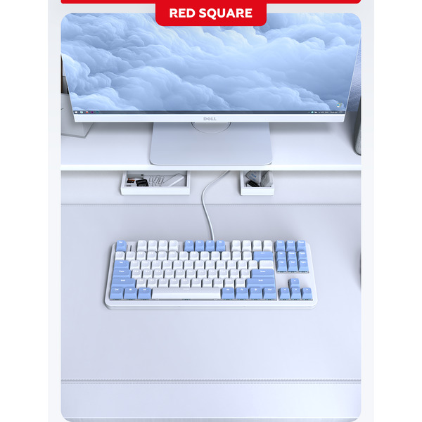 Клавиатура Red Square Alumix TKL SE Cloudy RSQ-20054 (g3ms Sapphire)
