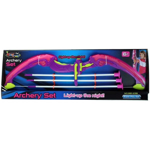 Игровой набор SHANTOU YISHENG Светящийся лук и стрелы 881-23A