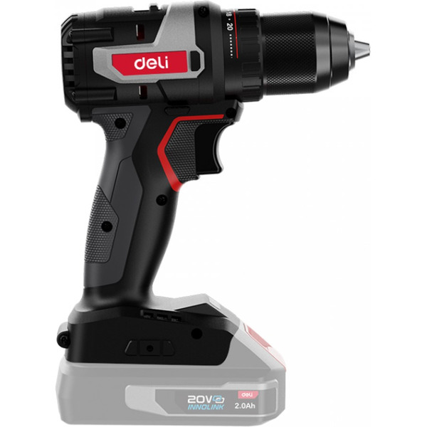 Дрель-шуруповерт Deli EDE-DZ20-1 (без АКБ и ЗУ)