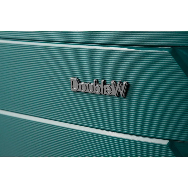 Чемодан DoubleW YF-PP02 с расширением (L, темно-зеленый)