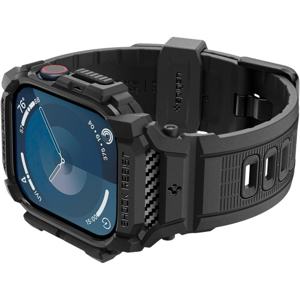 Ремешок с чехлом SPIGEN RUGGED ARMOR PRO для APPLE WATCH MATTE BLACK ACS08591