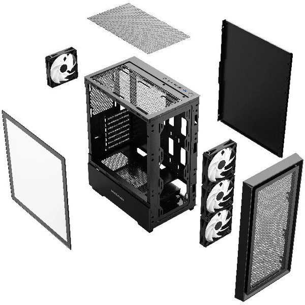 Корпус Powercase Mistral AY4B ARGB CMAYB-A4
