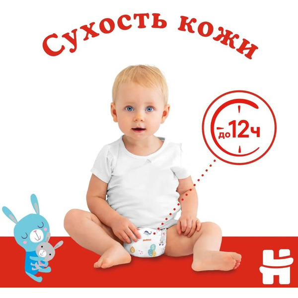 Детские одноразовые подгузники Huggies Classic Mega 3 (4-9 кг) 78шт.