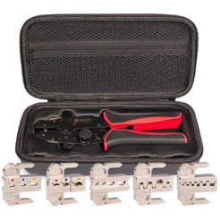 Пресс-клещи с набором матриц КВТ 101859 CTD+5 серия QUICK PRO