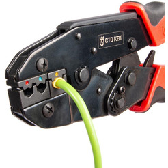 Пресс-клещи КВТ 90747 СТО-01 серия ПРОФИ